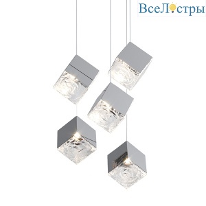 Подвесной светильник Pyrite 10301P/5 silver Delight Collection