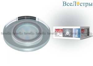 Встраиваемый светильник Fametto Peonia DLS-P106 GU5.3 CHROME/SILVER