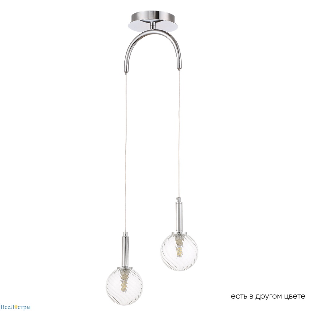 подвесной светильник crystal lux luxury sp2 chrome