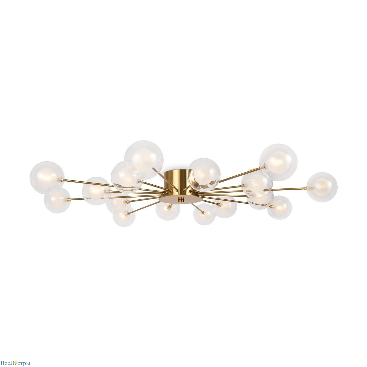 потолочная люстра freya celebrity fr5242cl-16bs1