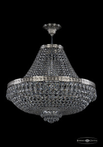 Люстра на штанге Bohemia Ivele Crystal 19271/H1/55IV Ni