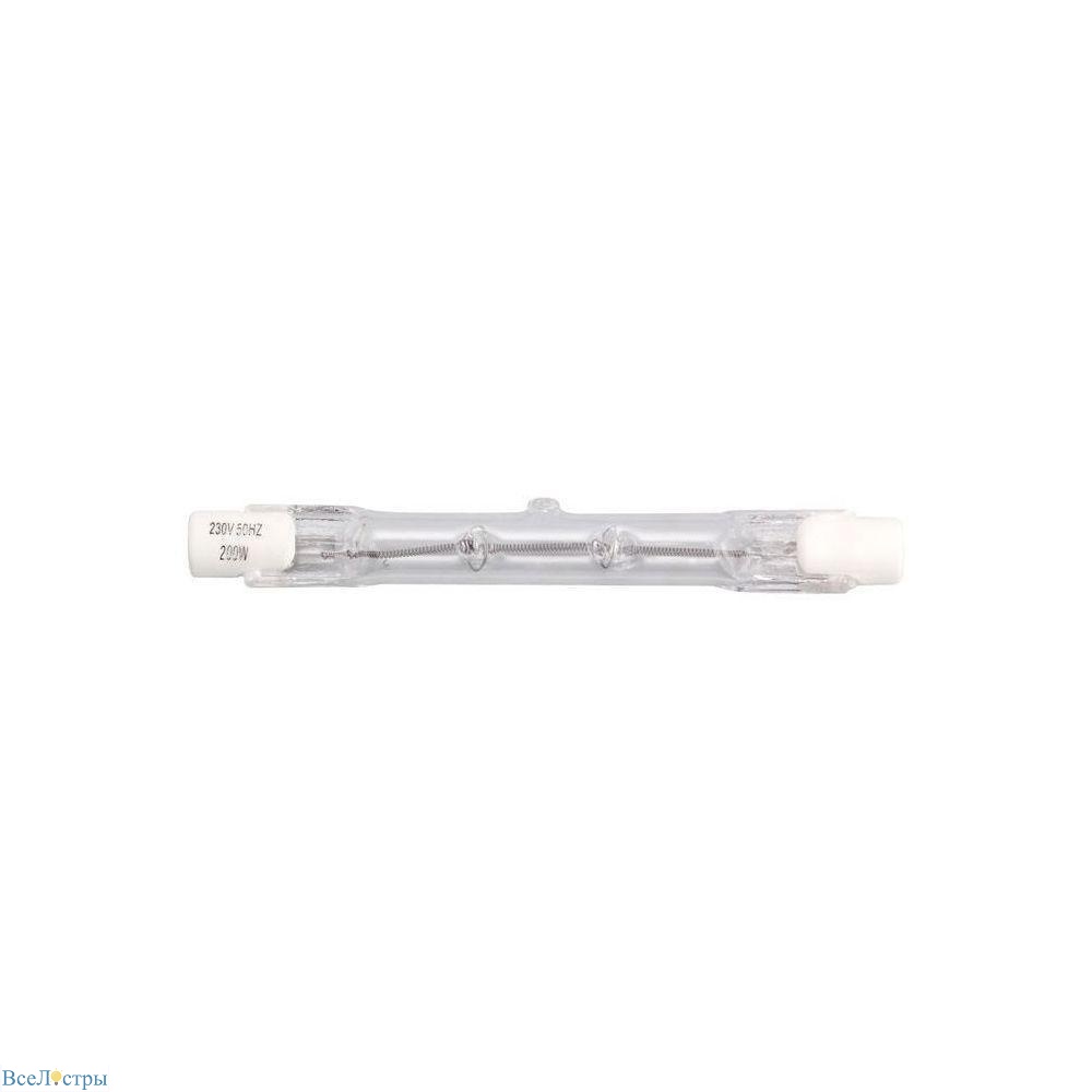 лампа галогенная jazzway r7s 200w прозрачная 3322489