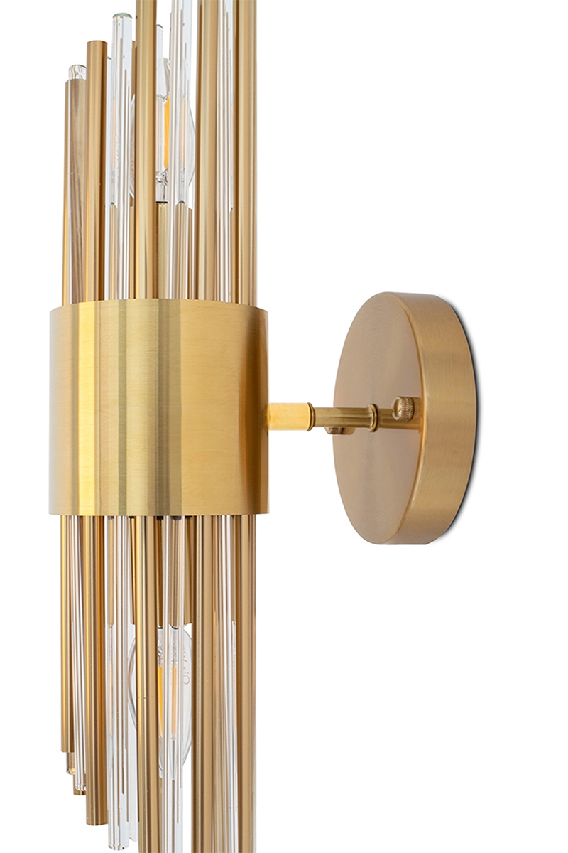 настенный светильник delight collection wall lamp b2562w-b gold