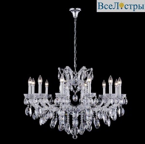 Подвесная люстра Crystal Lux Hollywood SP12 Chrome