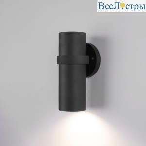 Уличный настенный cветильник Elektrostandard Grin 35000/D черный a061037