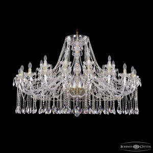 Подвесная люстра Bohemia Ivele Crystal 1413/20+10/530 G