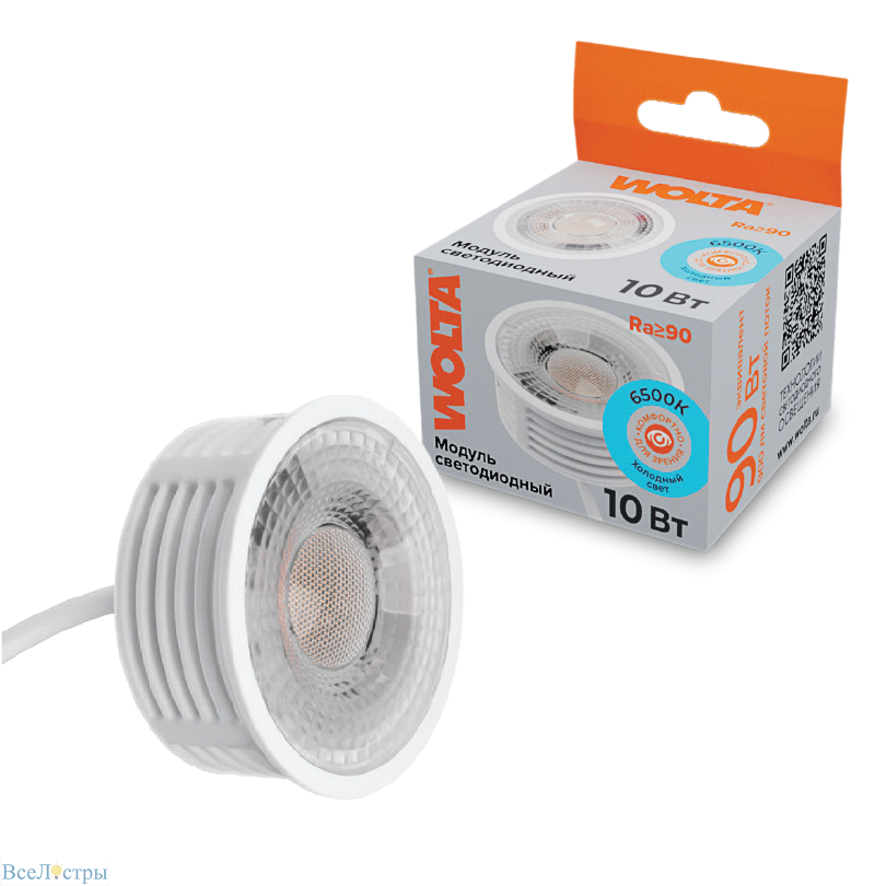 светодиодный модуль wolta wdl-mr16-220v10w6k-lc