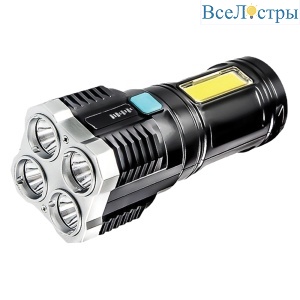 Фонарь ручной с аккумулятором Feron TH2409 48789