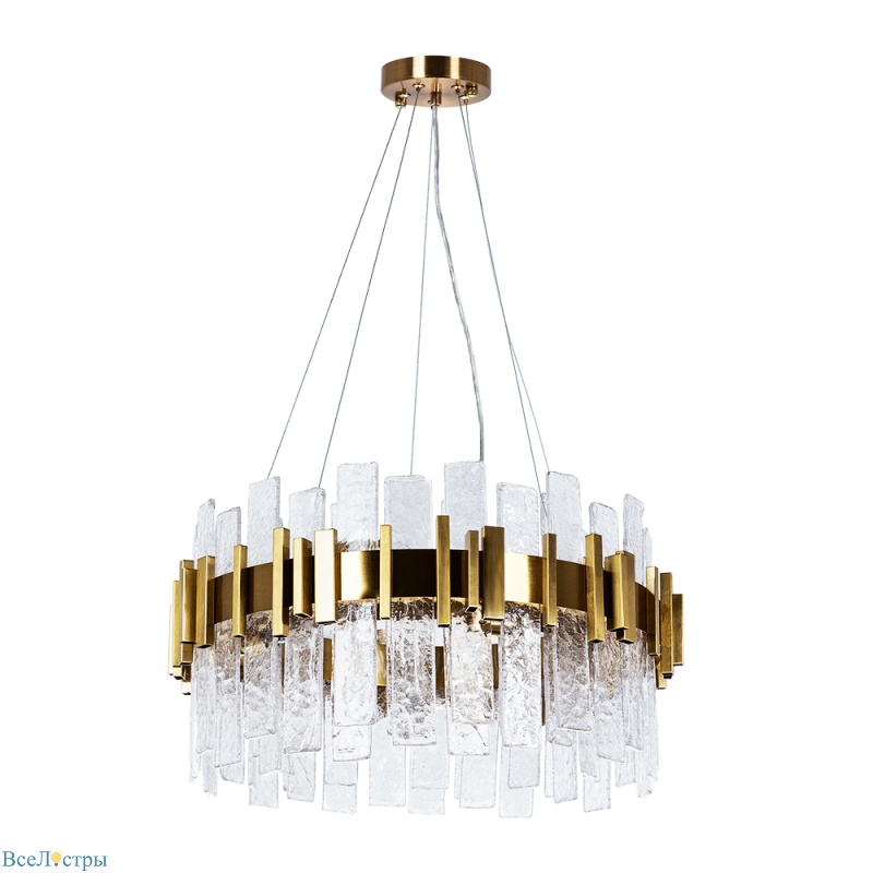 подвесная люстра arte lamp alya a1053sp-10pb