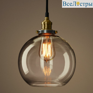 Подвесной светильник ImperiumLoft Loft Clear Glass Sphere Cloche 191634-22
