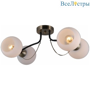 Потолочная люстра Illumico IL0035-4CSQ-79 BK AB