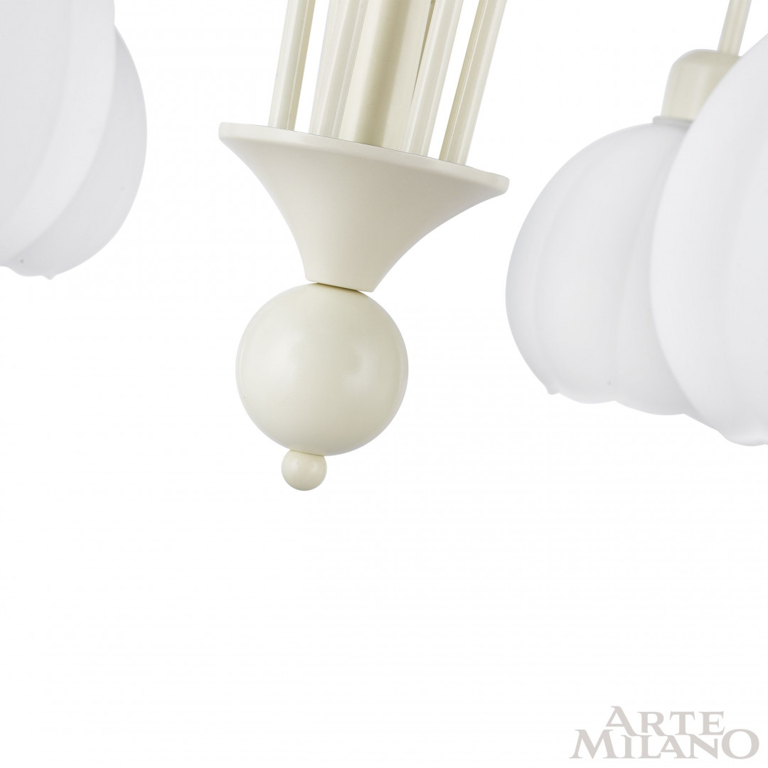 люстра на штанге arte milano napoli 315066/d680/6 iv