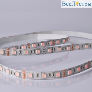 Светодиодная лента Uniel ULS-M25-5050-60LED/m-10mm-IP20-DC12V-14,4W/m-5M-RGB PROFI катушка в герметичной упаковке