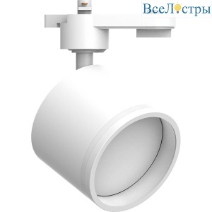 Трековый однофазный светильник Feron AL163 GX53 белый 41921