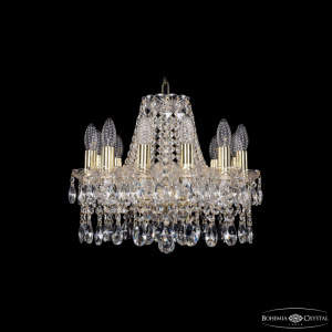 Подвесная люстра Bohemia Ivele Crystal 1413/12/141 G