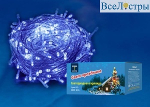 Светодиодная гирлянда (UL-00005254) Uniel 220V синий ULD-S0700-060/DTA Blue IP20