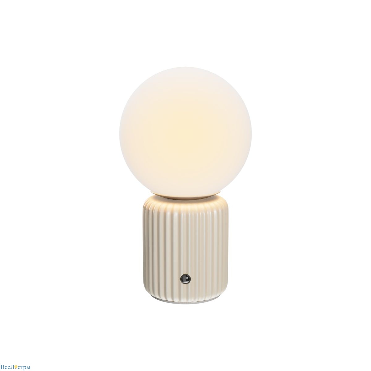настольная лампа с аккумуляторм maytoni omaggio mod404rl-l3bg3k