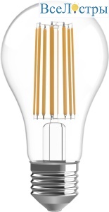 Светодиодная филаментная лампа Gauss Basic Filament 40712172