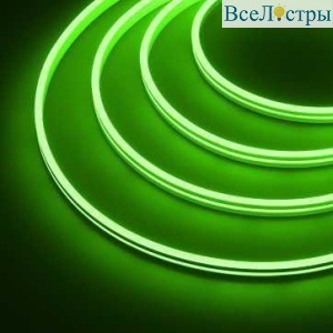 Гибкий неон Arlight 7,2W/m 168Led/m 2835SMD зеленый 5M Moonlight-Side-A168-4x10mm 24V Green 038315