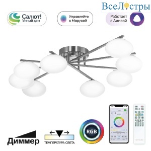 Потолочная люстра Citilux Atman smart CL226A181