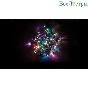Светодиодная гирлянда Feron 7 веток 230V разноцветная с мерцанием CL90 32370