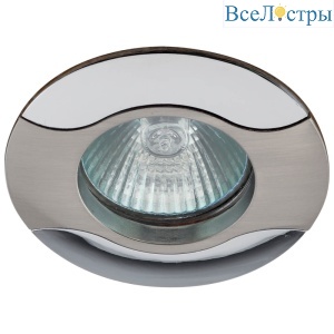 Встраиваемый светильник ЭРА KL18 SN/CH C0043698