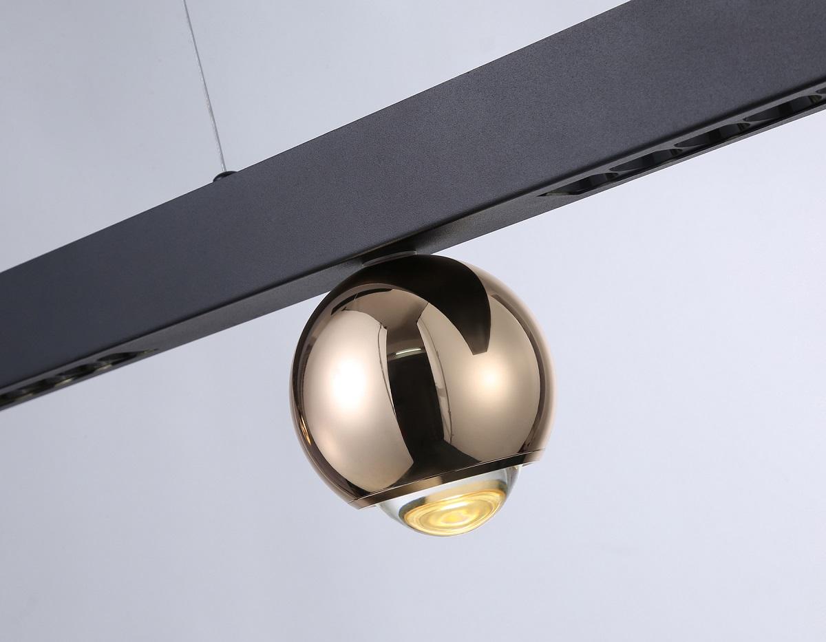 подвесная светодиодная люстра ambrella light comfort linetech fl5956