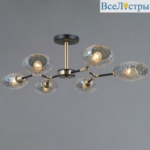 Люстра на штанге Illumico IL0272-6CSQ-25 BK AB TRENTO