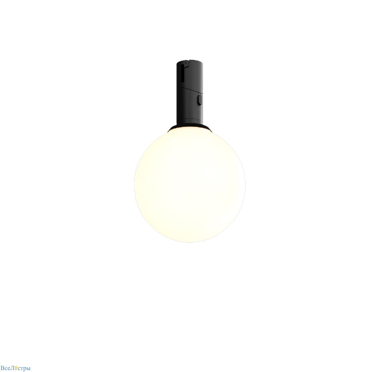 трековый магнитный светильник maytoni luna tr208-1-5w3k-b