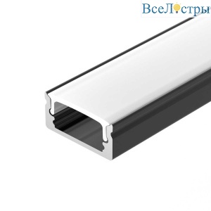 Профиль Arlight LINE-1708-2000 ANOD BLACK 040299