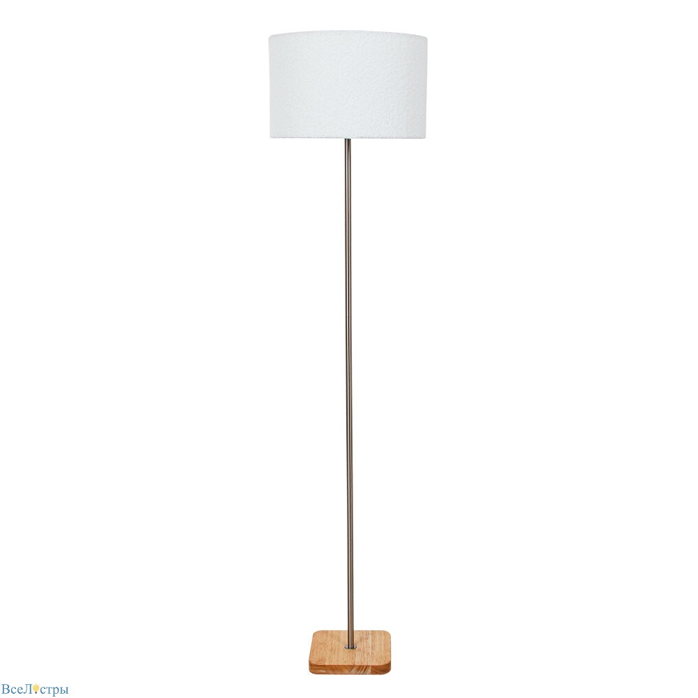 торшер arte lamp charlie a5071pn-1ss