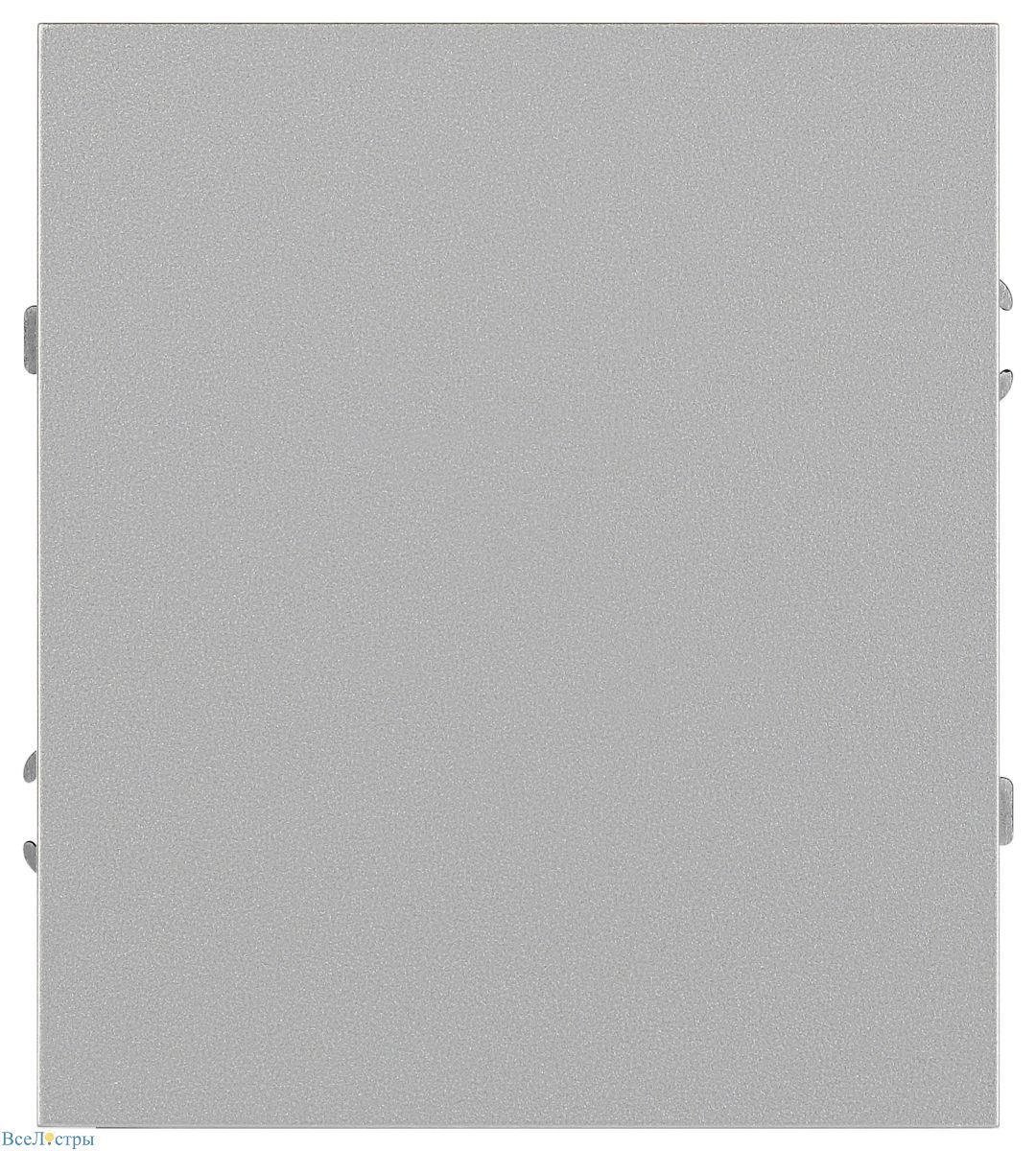 кнопка эра arktik 16-1109-03 10ах-250в алюминий б0070396