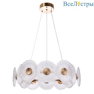 Подвесная светодиодная люстра Arte Lamp Cherish A2097LM-90GO