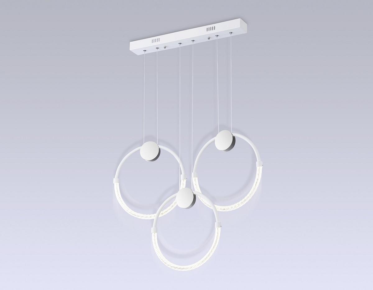 подвесная светодиодная люстра ambrella light comfort line fl10595
