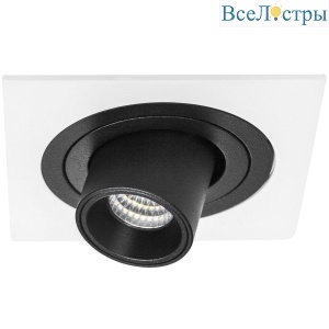 Встраиваемый светодиодный спот Lightstar Intero Tubo (217516+217174) i516174