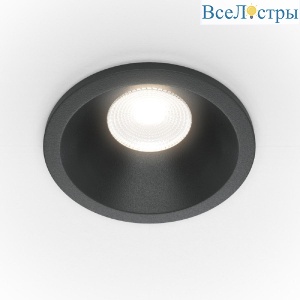 Встраиваемый светодиодный светильник Maytoni Technical Zoom DL034-01-06W3K-B