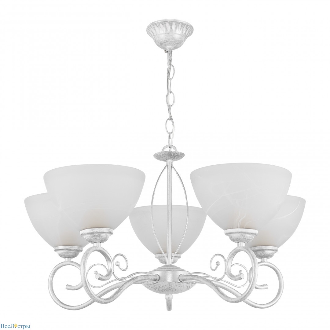 подвесная люстра arte milano amalfi 330656/5 wt+sl