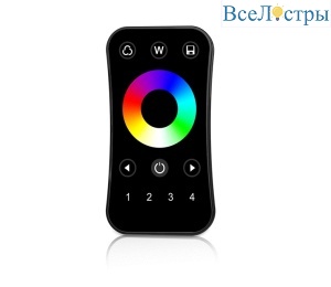 Пульт Arlight SMART-801-52-4G-1SC-RGBW Black (3V, 2.4G) (IARL, IP20 Пластик) 061107