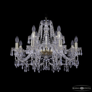 Подвесная люстра Bohemia Ivele Crystal 1403/8+4/240 G