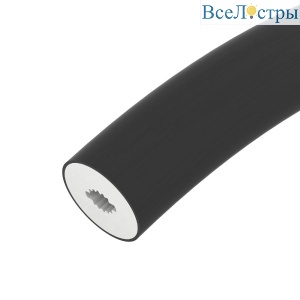 Силиконовый профиль Arlight WPH-FLEX-D22-360deg-S8-5m BLACK 045866