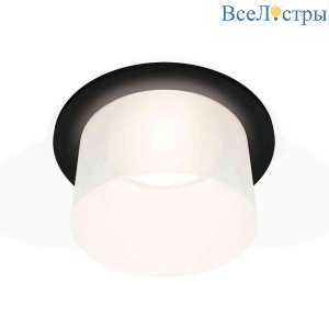 Комплект встраиваемого светильника Ambrella light Techno Spot XC7622045 SBK/FR черный песок/белый матовый (C7622, N7170)