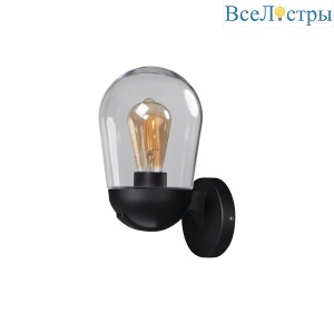 Садовый настенный светильник Kanlux LIEGO EL 28 UP B 36532