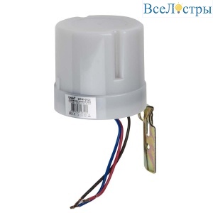 Датчик освещенности Uniel USN-012-2500W-02/100LUX-WH UL-00005840