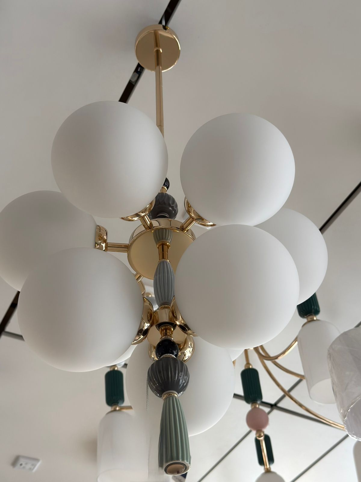 подвесная люстра odeon light exclusive modern palle 5405/12