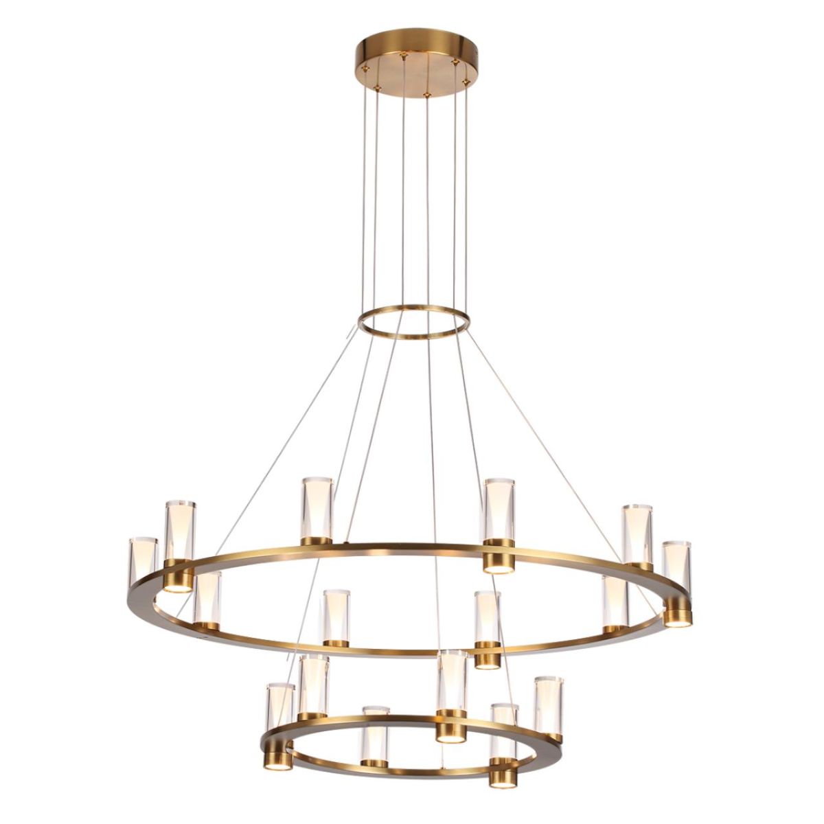 подвесная люстра odeon light hightech defance 7144/110l