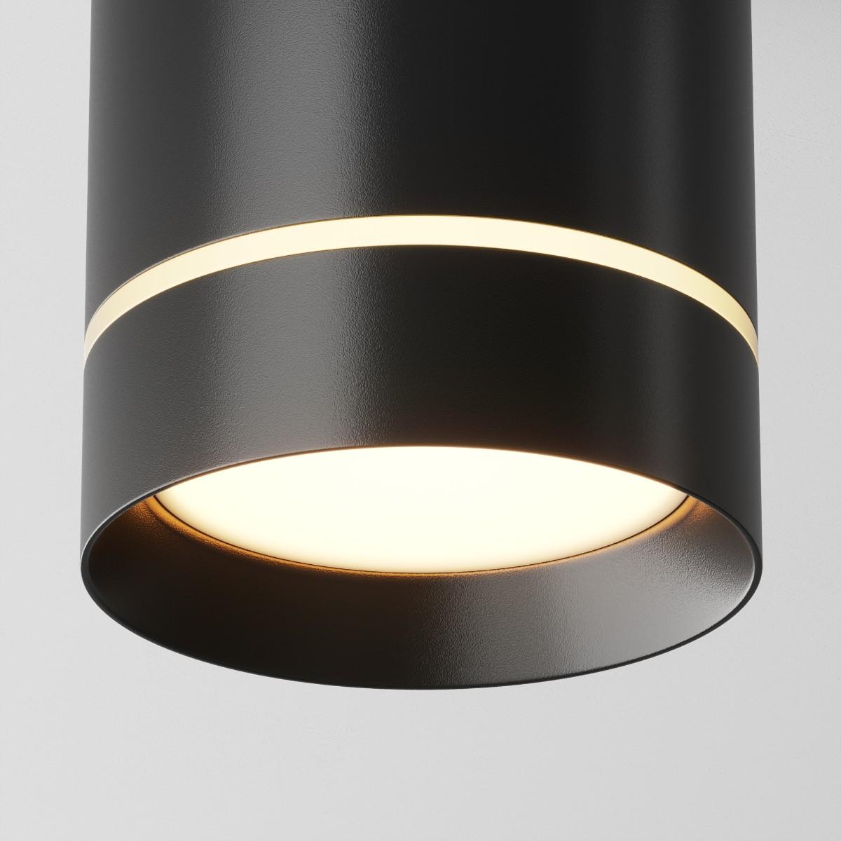 потолочный светодиодный светильник maytoni technical orlo c085cl-9w3k-b