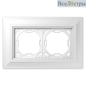 Рамка двухместная Jung PA982G125-0