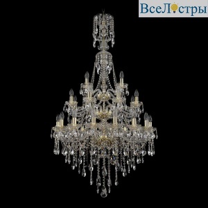 Подвесная люстра Bohemia Ivele 1415/16+8+4/300/XL-155/3d G