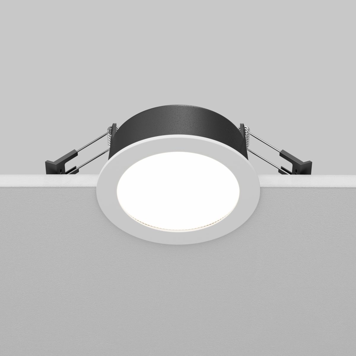 встраиваемый светильник maytoni technical orb dl130-gx53-w