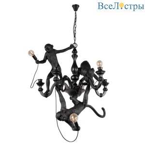 Подвесная люстра Loft IT Monkey 10314 Black